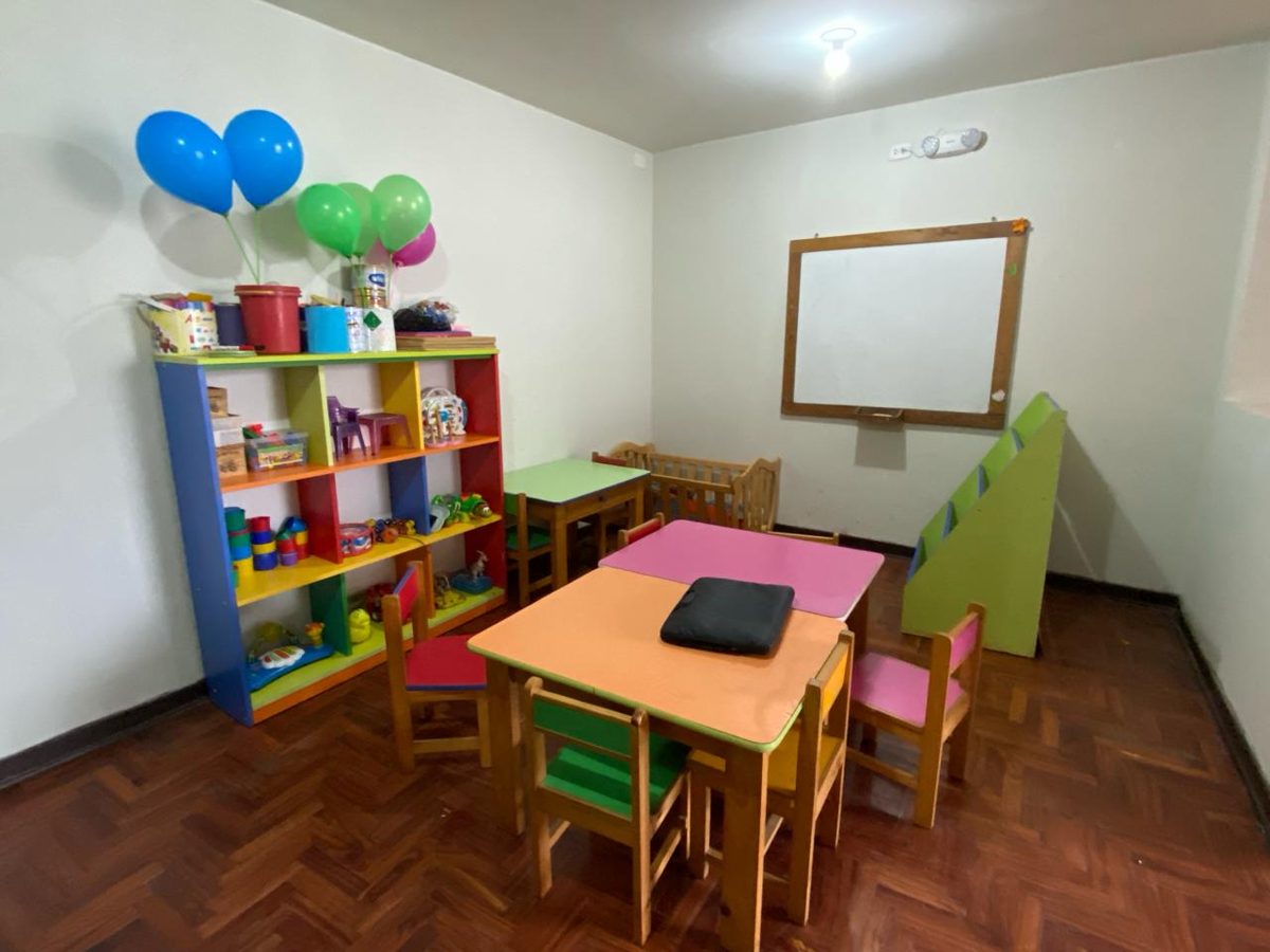 Aula equipada